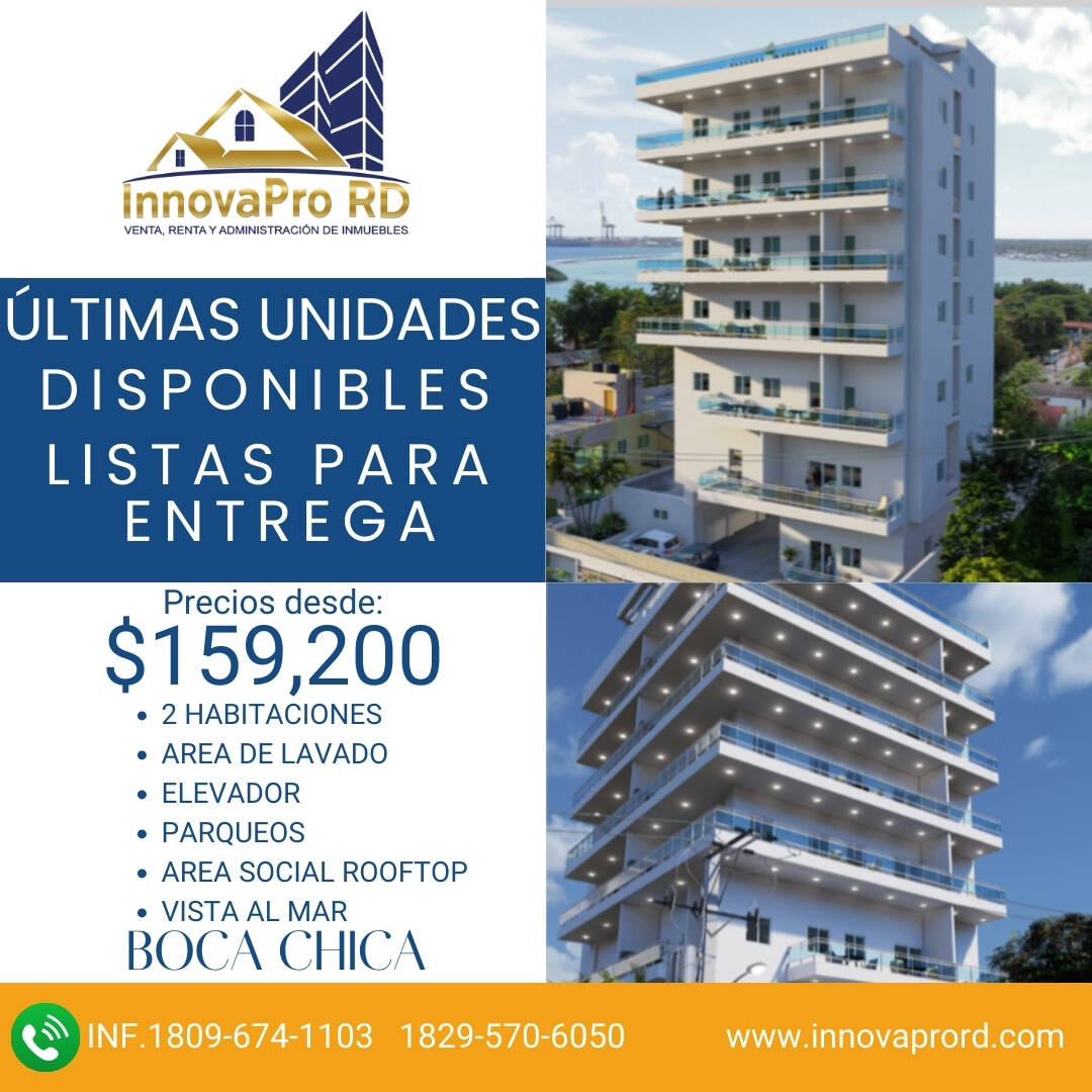 #22 - Departamento para Venta en Boca Chica - Santo Domingo